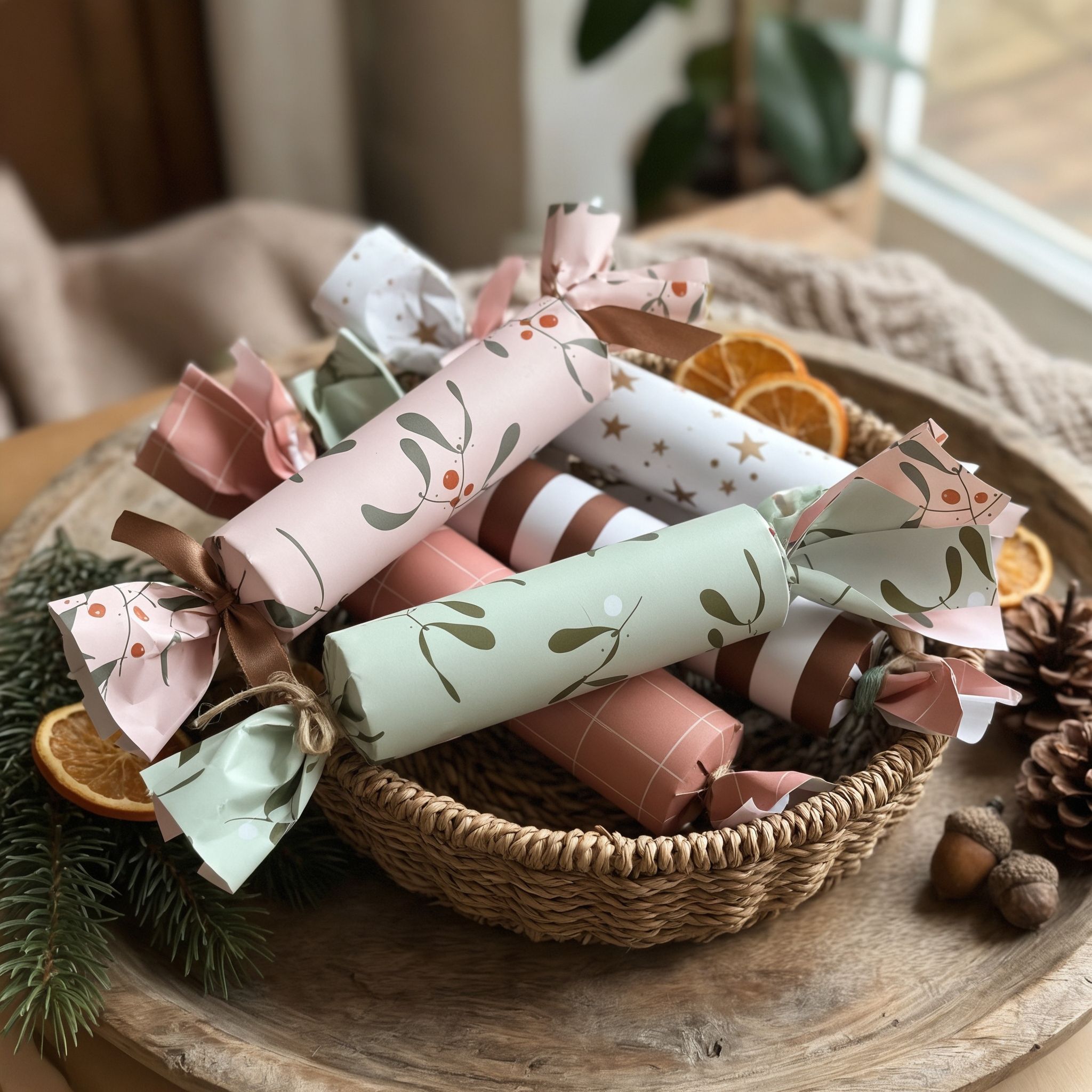 Geschenkpapier Geschenkidee, Liebevoll verpackt